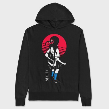 Red Fox Roar, Hanorac Oversize Barbati (Unisex)