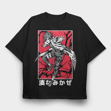 Red Rage, Tricou Oversize Barbati (Unisex)