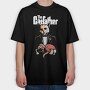 Catfathers Embrace, Tricou Oversize Barbati (Unisex)