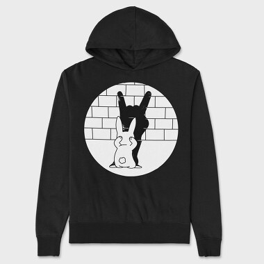 Shadow Rabbit, Hanorac Oversize Barbati (Unisex)