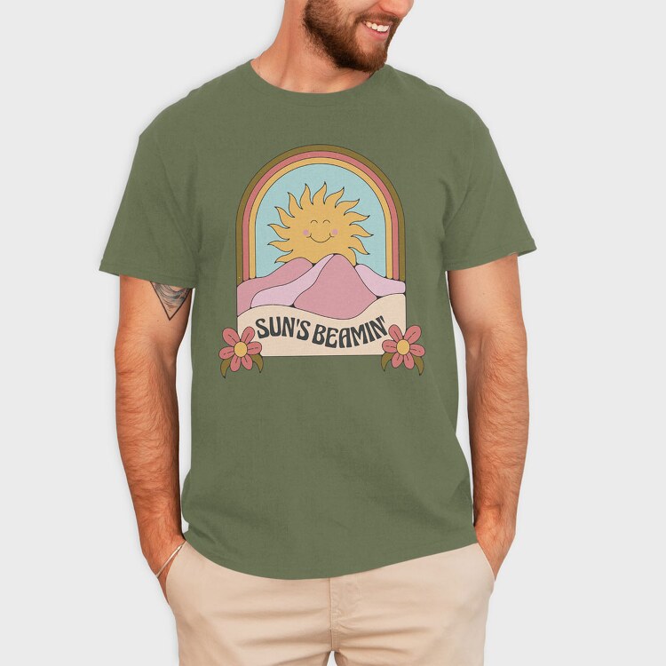 Suns Beamin, Tricou Barbati (Unisex)
