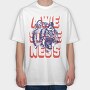 Awesome Beast Vibes, Tricou Oversize Barbati (Unisex)