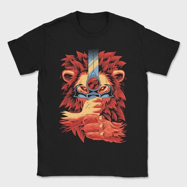 Red Wolf Howl 1, Tricou Barbati (Unisex)