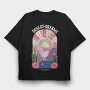Desert Dreams Floral, Tricou Oversize Barbati (Unisex)