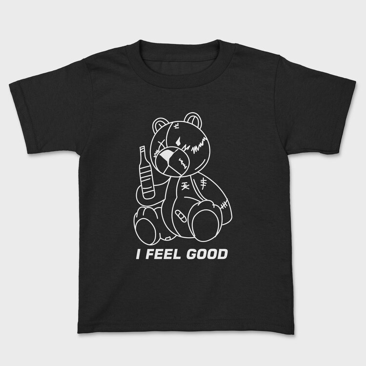 Drunk Teddy Vibes, Tricou Copii