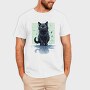 Cat in the Rain, Tricou Barbati (Unisex)
