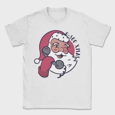 Santa Boxing Xmas, Tricou Barbati (Unisex)