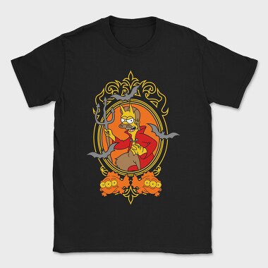 Satan Simpson, Tricou Barbati (Unisex)