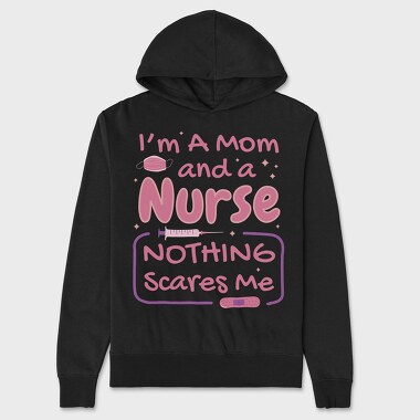 Mom and Nurse, Hanorac Oversize Barbati (Unisex)