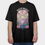 Desert Dreams Floral, Tricou Oversize Barbati (Unisex)