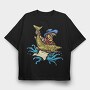Fishermans Catch, Tricou Oversize Barbati (Unisex)