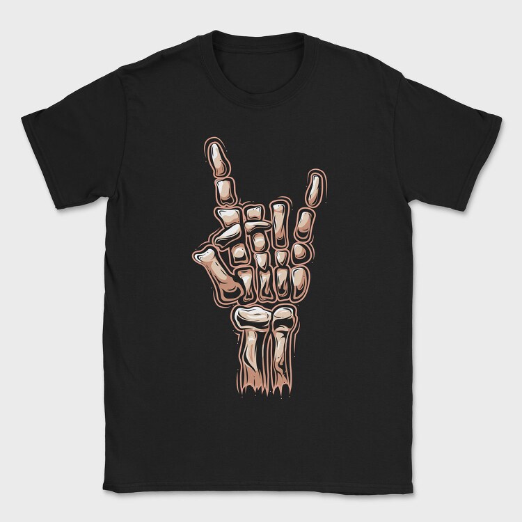Finger Wave Hand, Tricou Barbati (Unisex)