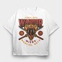 Fearless Warrior Arts 1, Tricou Oversize Barbati (Unisex)