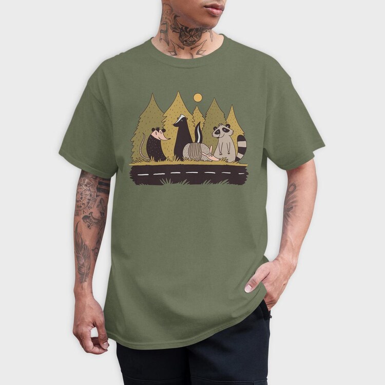 Animals Crossing, Tricou Barbati (Unisex)