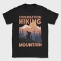 Exploration Hiking Mountain, Tricou Barbati (Unisex)