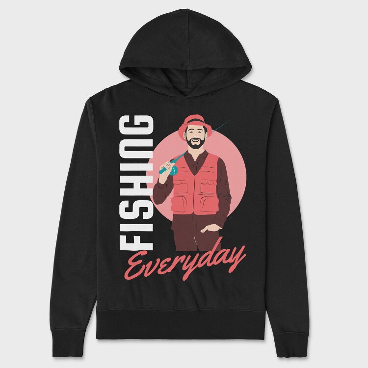 Everyday Smile, Hanorac Oversize Barbati (Unisex)