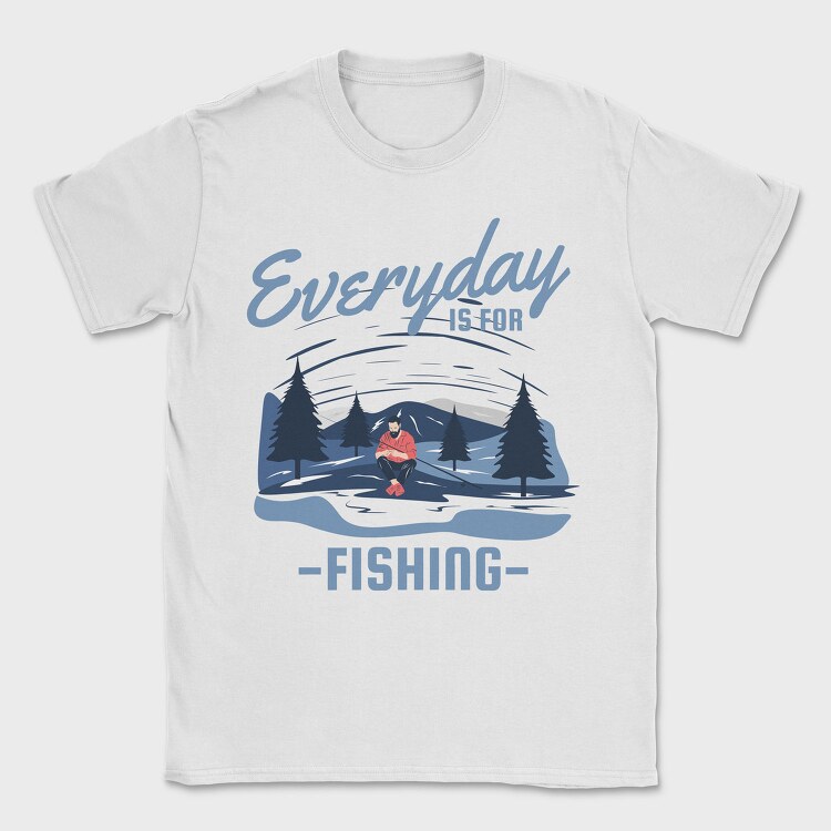 Everyday Fishing Adventure, Tricou Barbati (Unisex)