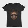 Viking Skull Horns 1, Tricou Femei