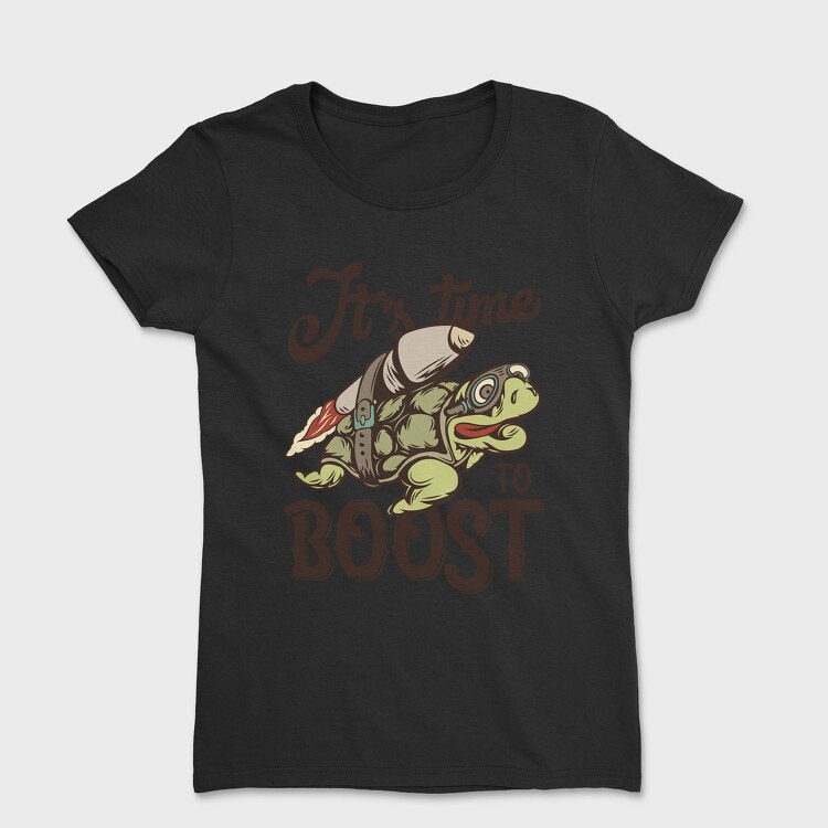 Turtle Boost Time, Tricou Femei