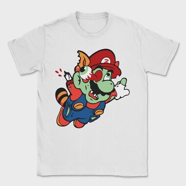 Zombie Mario, Tricou Barbati (Unisex)