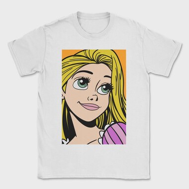 Pop Art Girl, Tricou Barbati (Unisex)