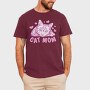 Cat Mom Pink, Tricou Barbati (Unisex)