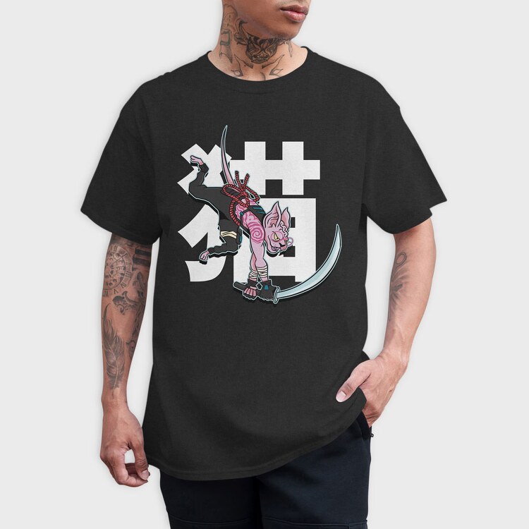 Cat Sword, Tricou Barbati (Unisex)