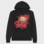 Flame Fox Arcade, Hanorac Oversize Barbati (Unisex)
