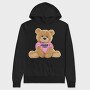 Good Vibes Teddy, Hanorac Oversize Barbati (Unisex)