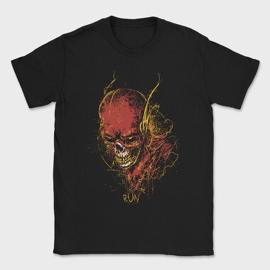 Runaway Skull, Tricou Barbati (Unisex)
