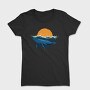 Whale Sunset, Tricou Femei
