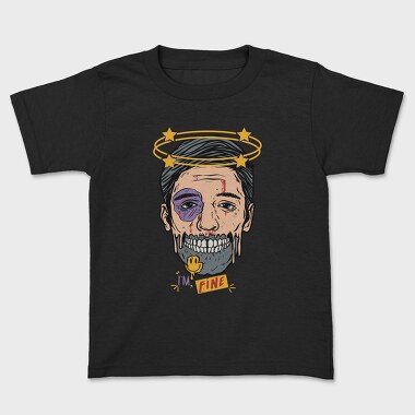 Zombie Smiley Fine, Tricou Copii