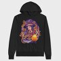 Witchcraft And Cat, Hanorac Oversize Barbati (Unisex)