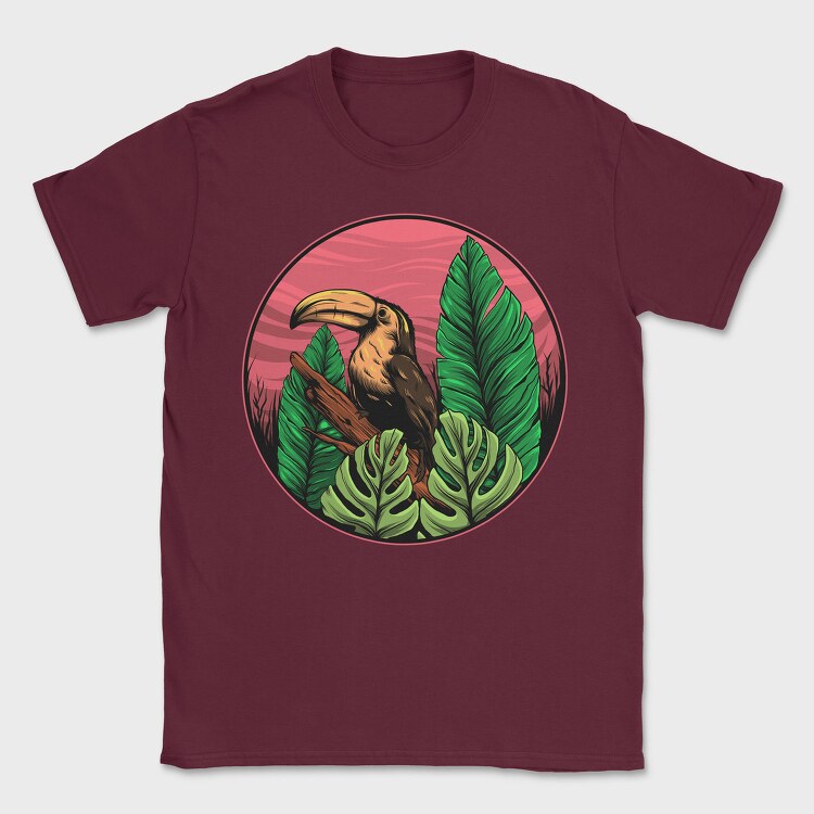Toucan Jungle, Tricou Barbati (Unisex)