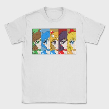 Sailor Moon Squad, Tricou Barbati (Unisex)