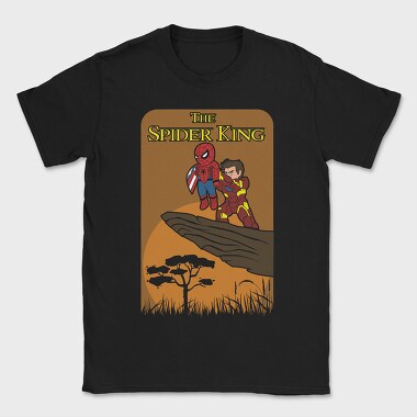 Spider King Rescue, Tricou Barbati (Unisex)