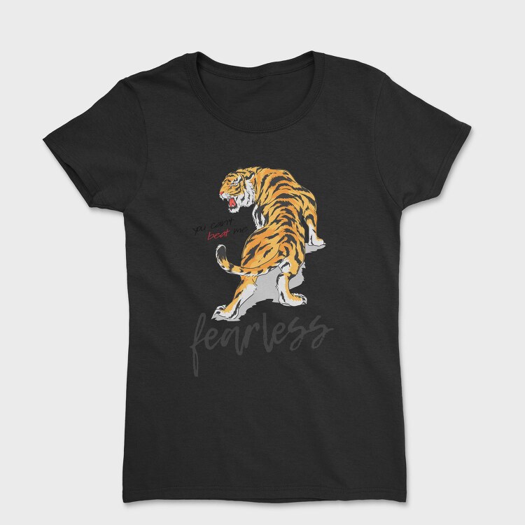 Tiger Roar Fearless, Tricou Femei