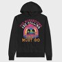 Mushroom Rainbow Call, Hanorac Oversize Barbati (Unisex)