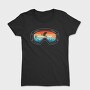 Sunset Ski Goggles, Tricou Femei