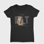 Stay Cat Lazy Fat Happy, Tricou Femei