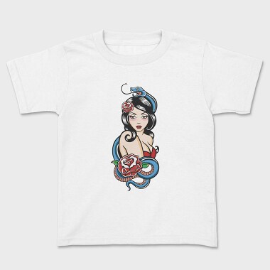 Snake Rose Beauty, Tricou Copii