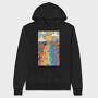 Peaceful Vibes Floral, Hanorac Oversize Barbati (Unisex)