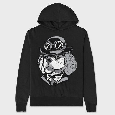 Pilot Pup, Hanorac Oversize Barbati (Unisex)