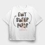 Pug Life Cycle, Tricou Oversize Barbati (Unisex)