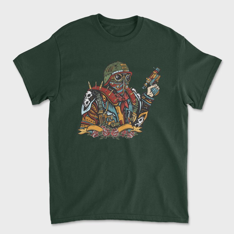 Punk Soldier Chic, Tricou Barbati (Unisex)