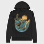 Surfing Marlin Paradise, Hanorac Oversize Barbati (Unisex)