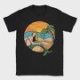 Sunset Mermaid Paradise, Tricou Barbati (Unisex)