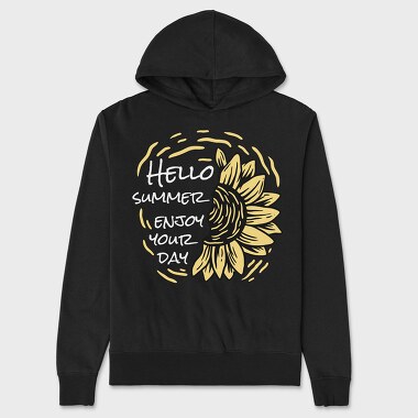 Sunflower Breeze, Hanorac Oversize Barbati (Unisex)