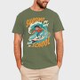 Surfing My Way Back to School, Tricou Barbati (Unisex)