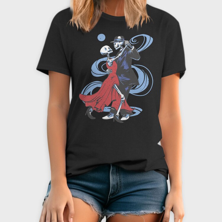 Dancing Skeletons, Tricou Barbati (Unisex)